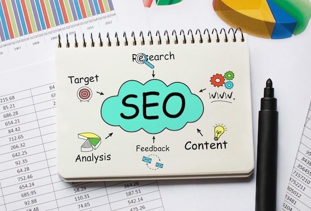[freepicdownloader.com]-notebook-with-tolls-notes-about-seo-normal